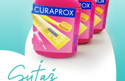Súťaž o praktický cestovný zubný balíček Curaprox